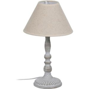 BigBuy Home Lamp Beige Grijs 60W 20 x 20 x 34 cm