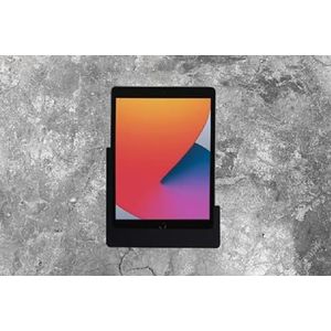 Domo Slide Tablethouder – tablet houder muur – tablet wandhouder – wandhouder tablet – tablet muurhouder met laad functionaliteit – Samsung Galaxy Tab S8 & S9 14.6 - Zwart