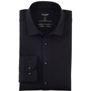 OLYMP Level Five 24/Seven Overhemd, body fit, New York Kent, Marineblauw