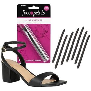 Foot Petals Strappy Strips 8-Pack, One Size, Black Iris by Foot Petals