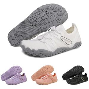 Schoenen voor dames heren, nieuw schoeisel, antislip waterschoenen, ademend antislip schoeisel brede teen, Wit 717, 37.5 EU