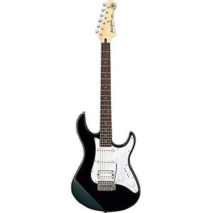 Yamaha Pacifica 012 BL Elektrische gitaar, zwart, hoogwaardige elektrische gitaar voor beginners in elegant design, 4/4 gitaar van hout