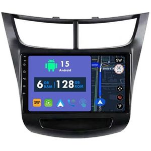 RoverOne Autoradio GPS voor Chevrolet Sail 2015 2016 2017 2018 Carplay Android Auto Stereo Hoofdeenheid Bluetooth WiFi Radio Speler Sat Navigatie