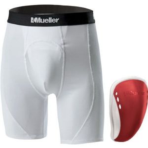 Mueller 58411 Short Flex inzetstuk - tieners, L, rood