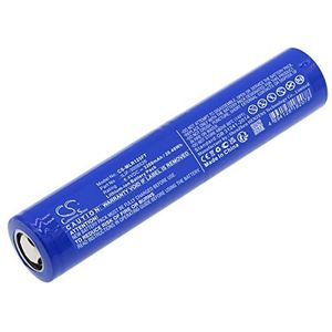 TECHTEK batterijen compatibel met [Maglite] ML125, ML150LR, ML150LRX vervangt ILIF-3006526