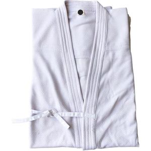 UBOHUZ Judo pak, Kendo-uniform, hapkido uniform, Kendo-pak, Aikido pak, set judo pak, Kendo, Aikido, Hapkido, vechtsport, sneldrogend, voor mannen en vrouwen (wit, 185 cm)