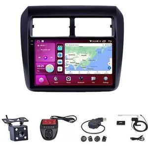 Android Autoradio Video Multimedia Speler, 9 Inch Touch Screen Radio Plug And Play Autotoebehoren met Bluetooth En Navigatie En Achteruitrijcamera Voor Toyota AGYA WIGO 2013-2019 (Size : M150S WIFI