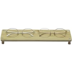 Handgemaakte houten ooghouder standaard spectacle display standaard, XS, agaat
