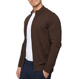 Cardigan - Effen - Katoen - Lange Mouw - Normale Pasvorm