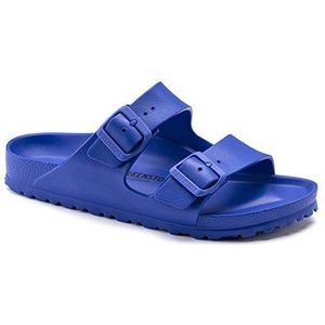 Birkenstock Mayari Cuir Gras Teenslippers voor dames, blauw, 35 EU