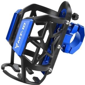 Voor YH MT-10 MT10 FZ-10 FZ10 2016-2023 2024 Motorfiets CNC-drankfles Drinkbekerhouder(BLAUW)