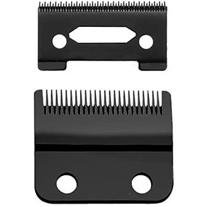 VRMETA Nieuwe upgrade professionele tondeuse vervangende messen voor Wahl Clippers Wahl 5-sterren Senior Magic Clip Compatibel met 8148, 8504, 1919, 2241, 2240, 8591 (zwart)