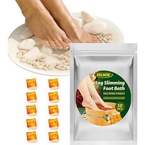 Voetbad voor afslankende benen, natuurlijk bijvoetbad voor bijvoet, beenafslankend voetbad om kuitspieren te verlichten, verbetert de bloedstroom, vermindert angst voor een betere slaap, minder