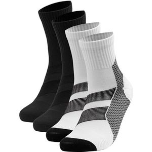 Occulto Sportsokken 'Kompression Ian'  zwart / wit
