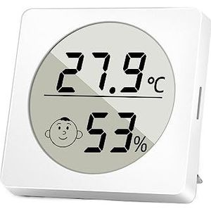 Mini LCD Digitale Temperatuur-vochtigheidsmeter Indoor Outdoor Office Hygrometer Thermometer Aquarium Meetinstrument(YZD100-WS160)