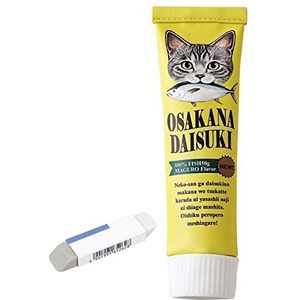 Make-up tas cosmetische reistas - Make-upzakjes met schattige creatieve tandpastavorm voor katten | Klein make-uptasje, draagbaar borsteltje, toilettasje met ritssluiting voor dames, meisjes, Yuab