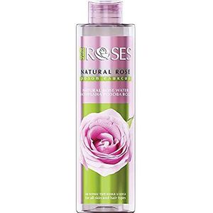 Natuurlijk rozenwater voor kleuring, kalmering en verfraaiing - eenvoudig, effectief, 100% puur - 250 ml