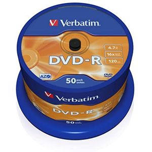 Verbatim DVD-R Matt Silver 4,7 GB 50 stuk(s)