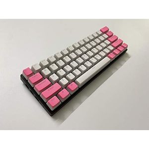 Topwang Pudding keycap 61 double shot PBT pudding keycap ANSI/ISO translucent OEM contour keycap backlight 60% / 87 TKL / 104/108 cherry MX switch mechanical keyboard