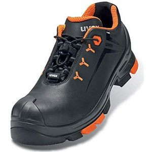 Uvex 2 werkschoenen - veiligheidsschoenen S3 SRC ESD - oranje-zwart - breedte 12 / breed - GR, maat: 44, oranje zwart, 44 EU
