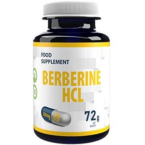 Berberine HCL 500mg 120 Vegan Capsules