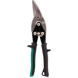 MIVOS Blikschaar - Rechtse Snit - 26 Cm - Doorloopschaar In Chroom-vanadium-staal - Voor Het Knippen Van Plaatstaal, Aluminium, Leer, Draadwerk, Kunststof En Koper