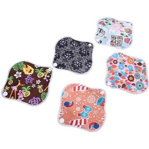 Juroupi Menstrual Pad Herbruikbare Waterdichte Bamboe Houtskool Vezel Doek Wasbare Vrouwen Sanitair Pad (#2)