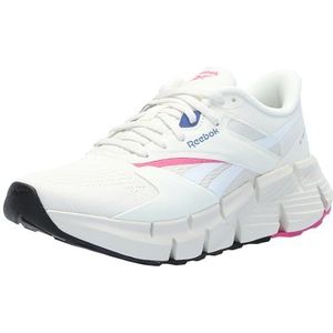 Reebok Dames Zig Dynamica 5 Sneaker, Krijt/Stap Paars/Laser Roze, 6 UK, Krijt Step Paars Laser Roze, 39 EU