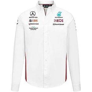 Mercedes AMG Petronas Formule 1-team - Team Shirt 2023, Wit, S