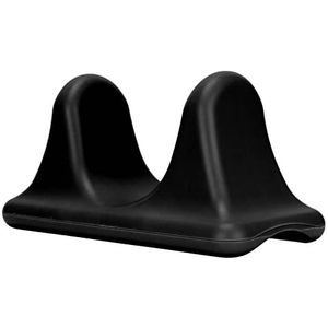 Psoas Muscle Massager, Correcte disfunctie Druk Psoas Deep Tissue Massage Tool Nauwkeurig voor kuit voor dij(zwart)