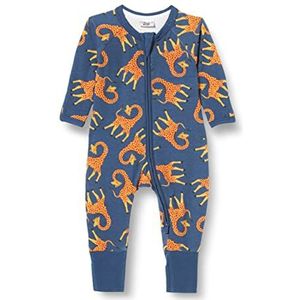 Dim Pyjama voor baby's, Zippy katoen, stretch, 1 stuk, giraf, blauw, 12 maanden, Blauwe giraf, 18 Maanden