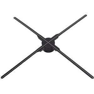 1080P HD Hologram LED-ventilator, Eenvoudig Te Gebruiken 3-dimensionale Hologran-ventilator Krachtige Toepassingsfunctie Handig voor Winkels voor Bedrijven voor Digital