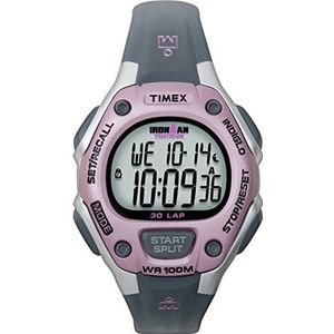 Timex Loophorloge T5K411, grijs/paars, misura unica, Ironman® 30 rotatie medium