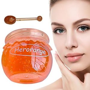 Honing Lippenbalsem Nacht - Bijenbalsem Lippenbalsem Honing Pot - Langdurige lipgloss, hydratatie en preventie Droge en gebarsten lip scrubs Exfoliator Holexty