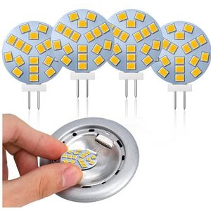 Lamptobe - G4 LED - Warmwit - 12V - 2W - 4 Stuks