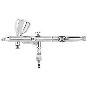 Spuitpistoolset 0,3 mm mondstuk airbrush pen verfspuistool for nagelschaalmoen minerale cosmetica kunstontwerp(B)