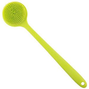 1Pc Siliconen Bad Body Borstel Exfoliërende Terug Scrubber Gezichtsreiniging Borstel Zachte Massage