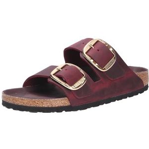 BIRKENSTOCK Damesslippers, R05 Bourgondië, 41 EU Smal