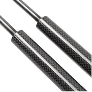 Shock Bracket Voor Nissan Voor Pathfinder R53 2022 2024 Cilinders Liftondersteuning Schokdempers Gasveer Zuigerstangen Gasveer Demper(Carbon fiber Black)