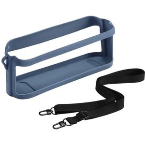 Voor Anker Soundcore Motion X600 Siliconen Cover Speaker Case, Bluetooth-compatibele luidsprekerhoes met schouderriem voor Anker Soundcore Motion X600 (blauw)