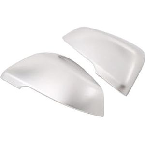 Achteruitkijkspiegelbehuizingen Abs Voor B&MW 2 Serie X1 F48 F45 F46 2015-2021 Koolstofvezel Stijl Auto Accessoires Side Achteruitkijkspiegel Cap Cover Trim Shell Achteruitkijkspiegelbehuizing(Zilver)