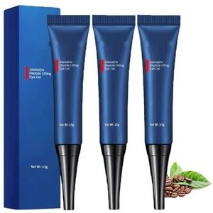 3Pcs Openeyes Awaken Peptide Lifting Eye Gel,HIMSE Awaken Peptide Depuffing Eye Gel,Lifts Firming Anti-Wrinkle Eye Tightener - Reduces Puffiness/Dark Circles/Under Eye Bags/Wrinkles