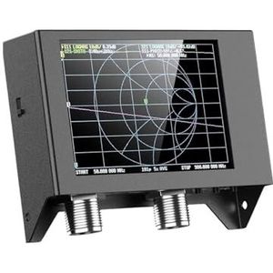 Antenne-analysator, VNA-antenne-analysator 50 kHz - 3 GHz vectornetwerk 4 inch LCD, HF VHF UHF-meting S-parameters, voor netwerkkabeldiagnostiek
