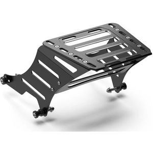 plankbeugel Motorfiets Bagagerek Achter Cargo Solo Rack Voor Harley Voor Sportster 883 1200 Low XL883L XL1200L 2005-2009(Zwart)