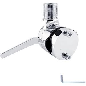 ASJFGTEH Verstelbare VHF-radio-antenne voor boot, railmontage van roestvrij staal 316, ratelbevestiging op brugbasis, accessoires voor boot