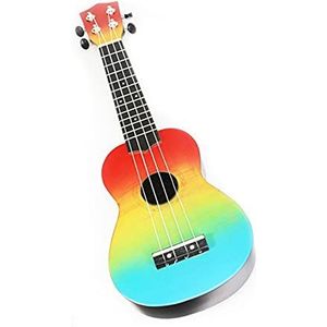 Ukelele Starter Kit Beginners Ukelele 21- inch palissander ukulele ukulele lichaam voor kinderen, nieuw ukuele lichaam (Color : Wood body)