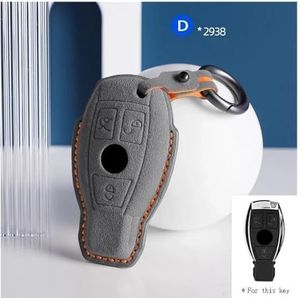 Sleutelbehuizing Voor A B C E Klasse GLS GLA GLK GLC CLS CLA Autosleutel Case Shell Sleutelhanger Voor AMG W204 W205 W212 W463 Autosleutelhoesje(2)