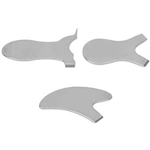 ACOGEDO Veelzijdige y T V Vorm Wimper Liftborstelset - 3 St Roestvrij Stalen Wimpertgereedschap voor Effectieve Performing en Tinting