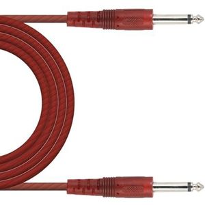 Gitaar Instrument Kabel 6,5 mm tot 6,5 mm man-man gitaar elektronisch toetsenbord microfoon aangesloten op mixer audiokabel Gitaar Audiokabel (Size : 1.5m)