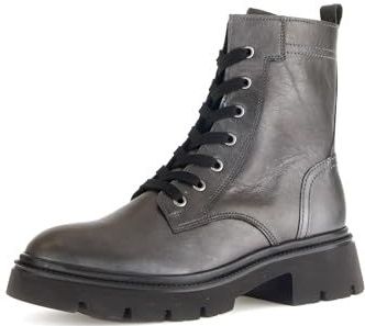 Gabor - Veterschoenen - Zwart - Leer